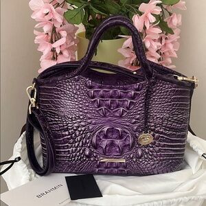 Brahmin small Elaine ultraviolet ombré melbourne